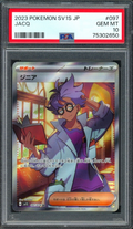 PSA 10 - Jacq 097/078 - Scarlet ex SV1s - Japanese Full Art Trainer SR - Pokemon